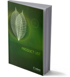 Download the complete Indena product list