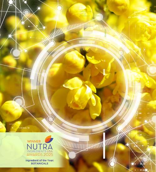 Berbevis<sup>®</sup> Named Botanical Ingredient of the Year at NutraIngredients-USA Awards
